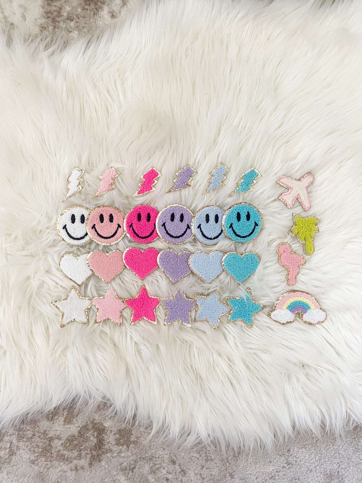 Rainbow Patch Self Adhesive