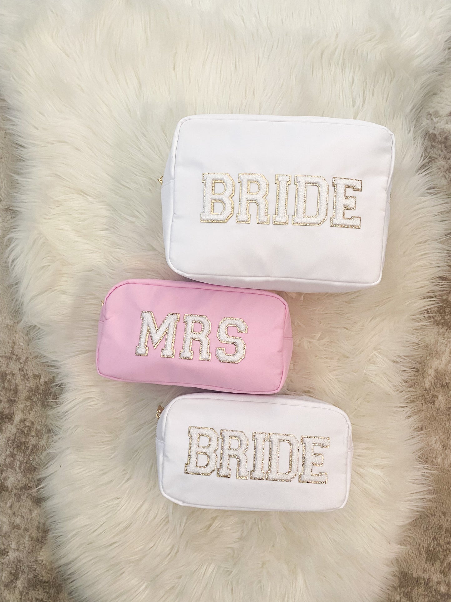 BRIDE Nylon Pouch With Patches