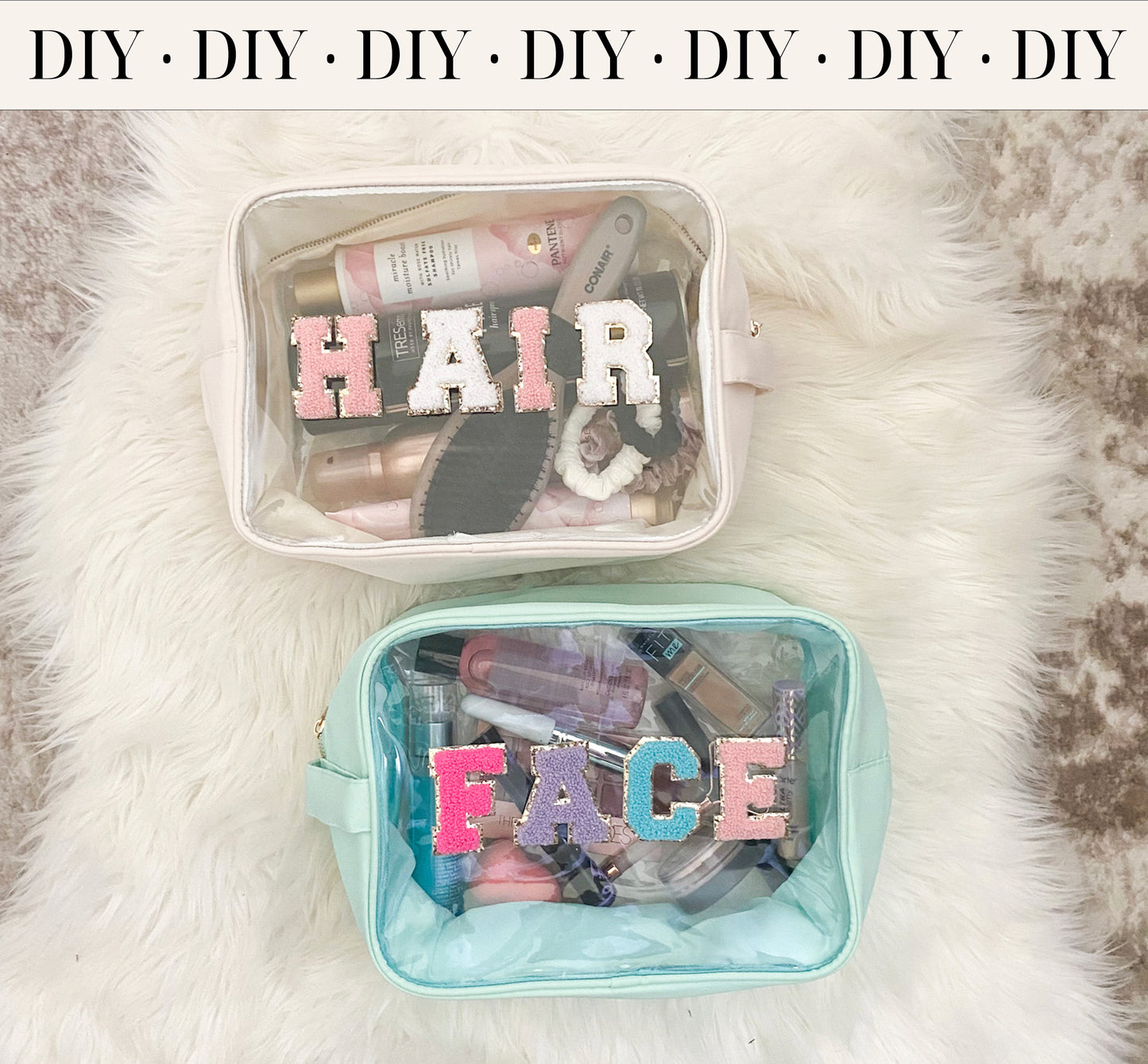 DIY Extra Large Clear Nylon Pouch