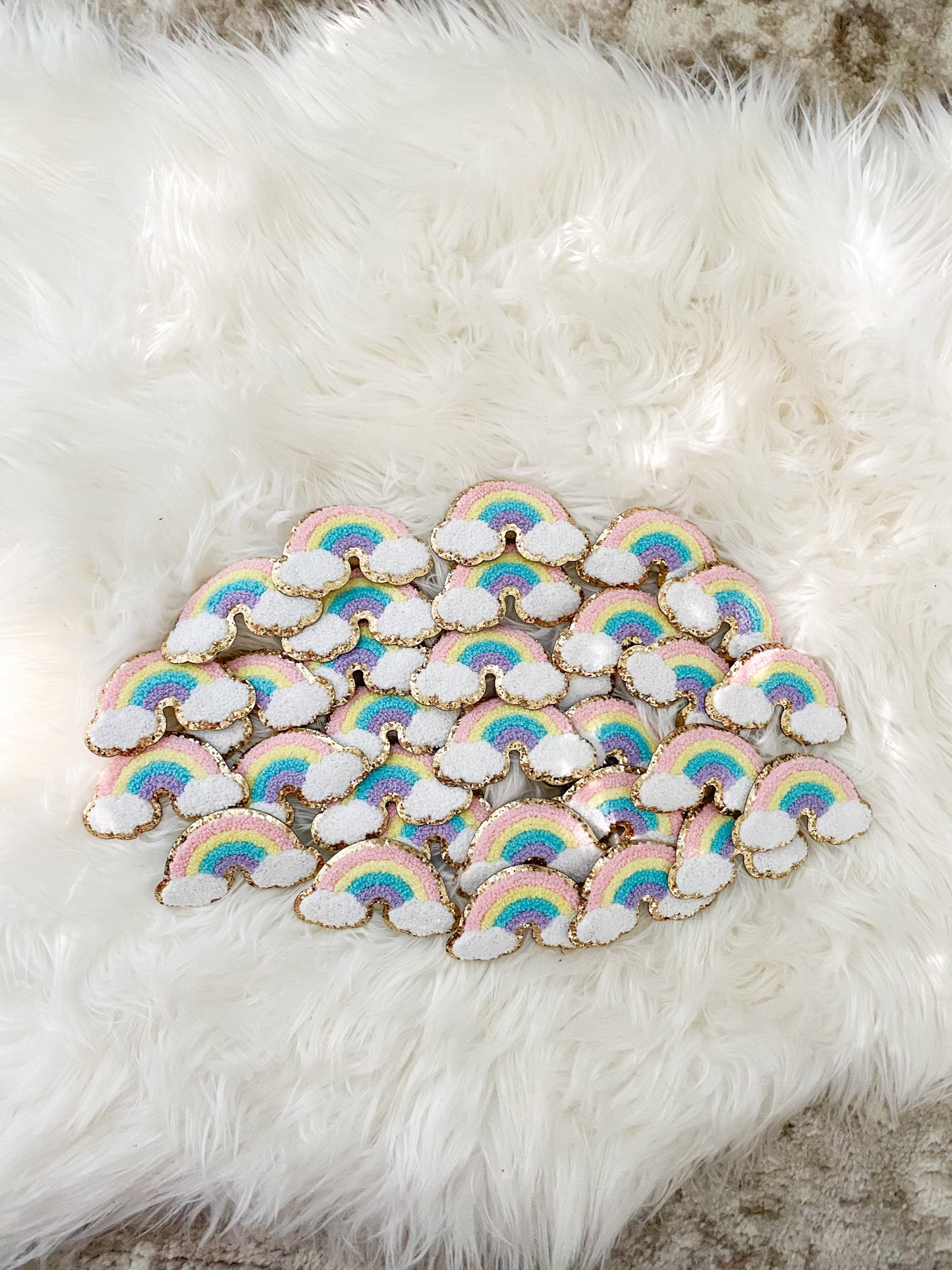 Rainbow Patch Self Adhesive