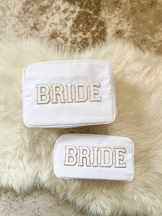 BRIDE Nylon Pouch With Patches