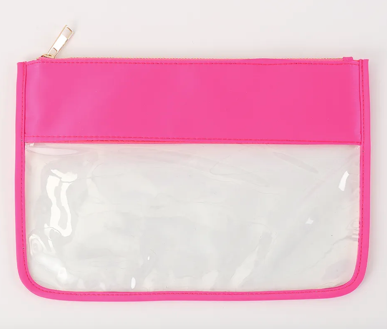 DIY Clear Makeup Bag