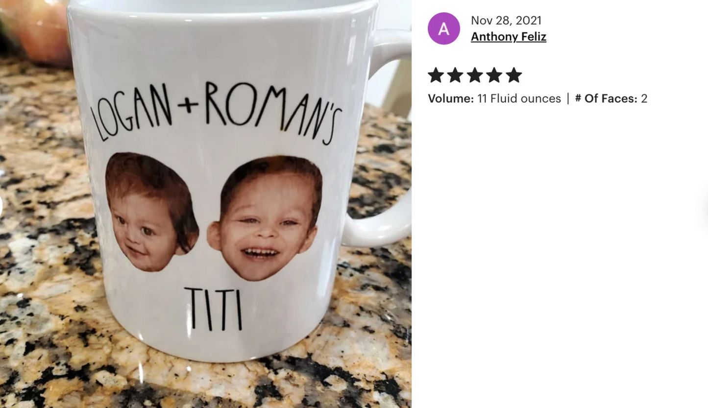 Custom Photo Coffee Mug